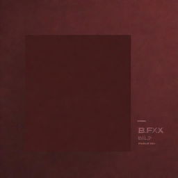 Generate a visually appealing image featuring a deep red and burgundy aesthetic with the text 'blfx' prominently displayed.