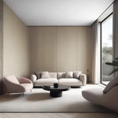 The designer aimed to create a space that embodied the summum bonum of tranquility and comfort.