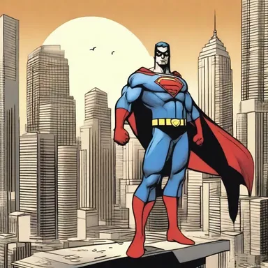 The superhero's mission was to protect the city and uphold the summum bonum of justice.