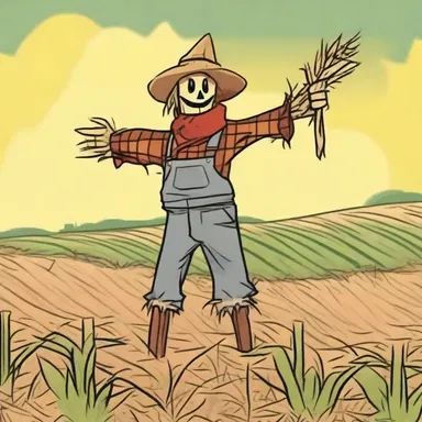 Why did the scarecrow bring a signaling device to the farm? Because he wanted to call for 'corn' reinforcements!