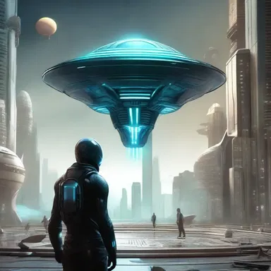 In the futuristic sci-fi novel, the protagonist relies on a signaling device to communicate with aliens.
