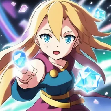 In the popular anime series 'Adventures of the Lively Heroes', the main character possesses the power of the liv crystal, enabling them to overcome any obstacle.