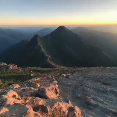 As the sun began to set, a group of friends decided to hike along the isolated ridgeline, unaware of the terrifying secrets that awaited them.