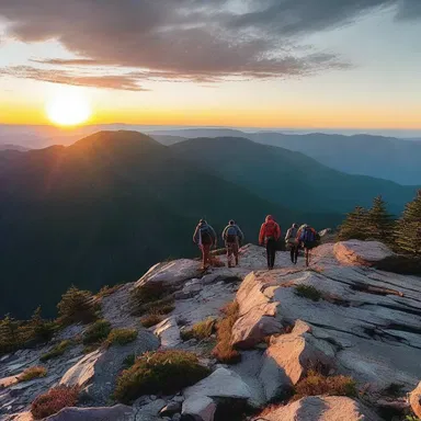 As the sun began to set, a group of friends decided to hike along the isolated ridgeline, unaware of the terrifying secrets that awaited them.
