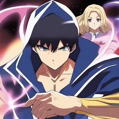 In the gripping anime series, the main character unceasingly trains to develop his superpowers and protect his loved ones.