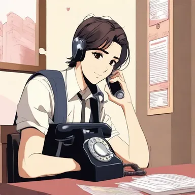 The protagonist couldn't afford to make a collect call to the love interest, symbolizing their emotional distance and financial struggle.