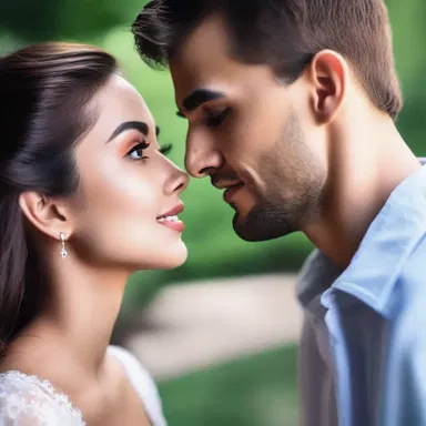 He gazed into her eyes and declared his love for her squarely, without hesitation.