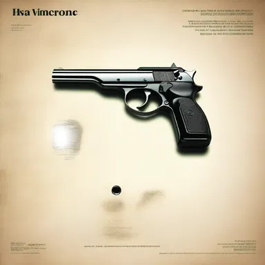In the movie, the detective solved the case by finding a fingerprint dab on the murder weapon.