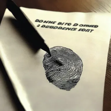 In the movie, the detective solved the case by finding a fingerprint dab on the murder weapon.