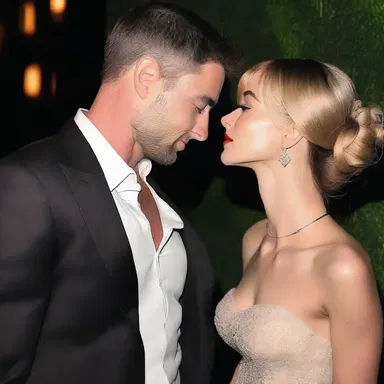 He gently dabbed perfume on his neck before their romantic dinner date.
