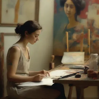 The film explores the journey of a young artist, as she ripens into a renowned painter.