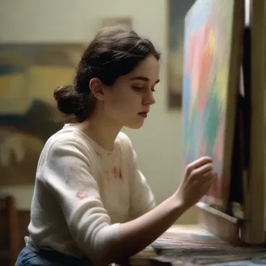 The film explores the journey of a young artist, as she ripens into a renowned painter.