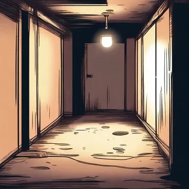 As the protagonist explored the dark basement, they stumbled upon a small rounded glans that seemed to pulsate with an eerie glow.