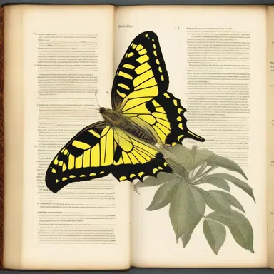 The novelist included vivid descriptions of the endemic flora and fauna throughout the pages of the book.