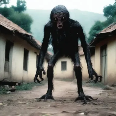 The film depicted an endemic creature haunting a small village, spreading terror among the residents.