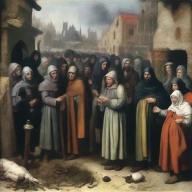 The endemic outbreak of the Black Death in Europe during the 14th century had devastating consequences.