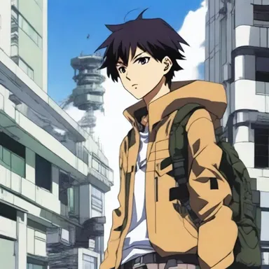 In the anime series, the protagonist embarks on a reconnaissance mission to gather intelligence on the enemy's base.