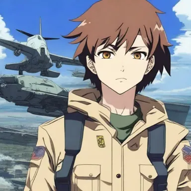 In the anime series, the protagonist embarks on a reconnaissance mission to gather intelligence on the enemy's base.
