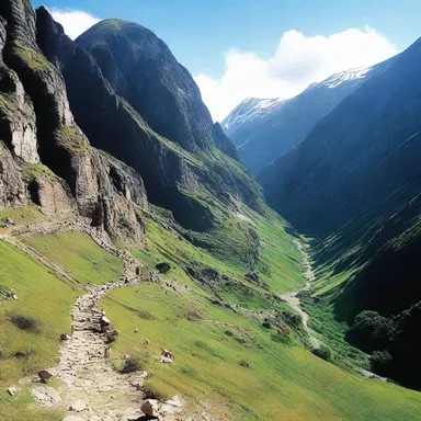 The mountain pass is considered sacred and is often visited by pilgrims seeking spiritual enlightenment.