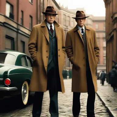 The movie depicted a gripping story of a detective solving a murder mystery.