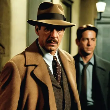 The movie depicted a gripping story of a detective solving a murder mystery.