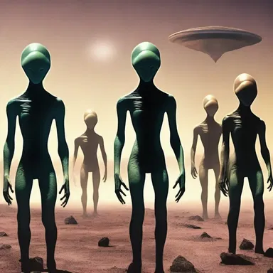 The extraterrestrial beings in the science fiction novel used dissimulation to infiltrate Earth unnoticed.