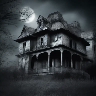 The haunted house had an eerie atmosphere, with ghostly whispers that seemed to efface the sanity of those who entered.