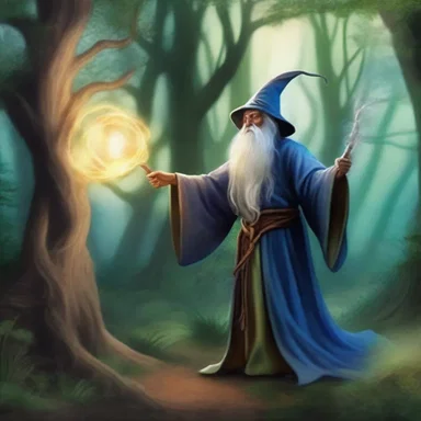 With a wave of his wand, the wizard uttered an incantation that caused the enchanted forest to slowly efface, leaving no trace of its existence in the mortal realm.