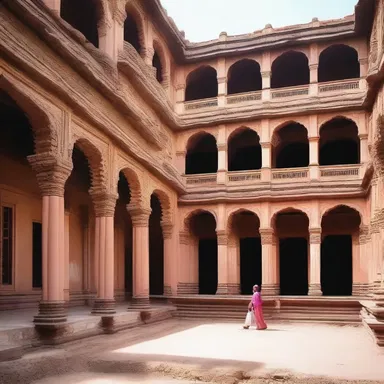 The magnificent palace was built during an era when bonded labor was prevalent, with skilled workers laboring under difficult conditions.