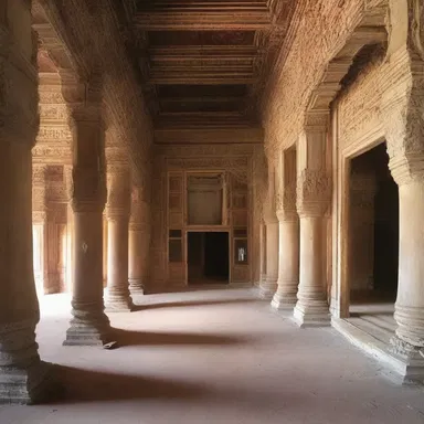 The magnificent palace was built during an era when bonded labor was prevalent, with skilled workers laboring under difficult conditions.