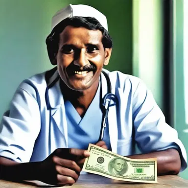 Why did the worker go to the doctor? Because he was tired of being in bonded labor and wanted a different type of bond - a doctor's one dollar bill!
