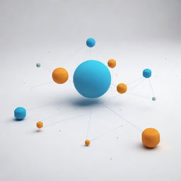 Illustrative cover photo featuring a symbolic connection between physical objects and digital data nodes, representing Object-Relational Mappers. Incorporate elements related to programming and database symbols.