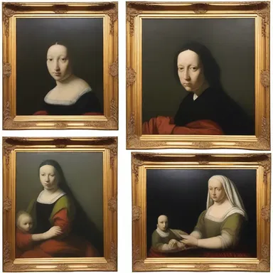 The unoriginality of the artist's paintings became apparent as his work showed blatant imitation of famous masterpieces.
