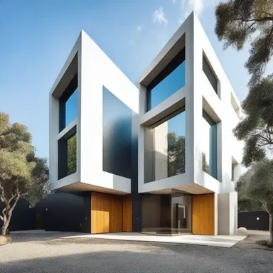 The lack of originality in the architecture of the building made it blend in with the surrounding structures.