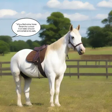 Why did the horse become a comedian? Because it had a great sense of 'steed' humor!