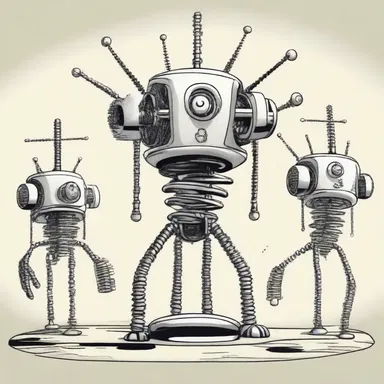 The cartoon portrayed reification by depicting the characters as soulless machines, emphasizing their lack of personality and individuality.