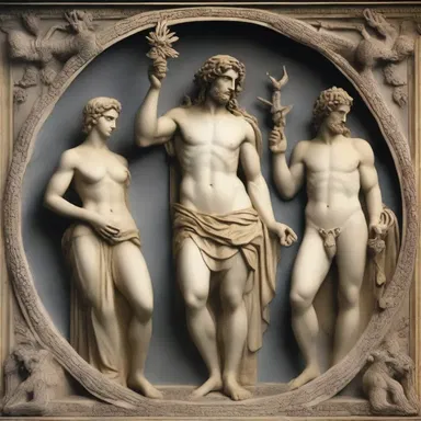 Greek mythology often includes reification, portraying abstract concepts such as love and war as physical deities with human-like characteristics.
