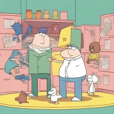 In the animated series, reification is used humorously to bring inanimate objects to life, giving them personalities and voices.