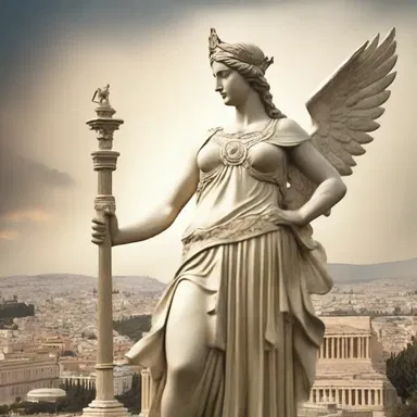 In Greek mythology, the goddess Athena sticks about as the guardian of the city of Athens.