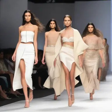 During the fashion show, designers showcased clothing that reflected the latest trends and the democracy of style.