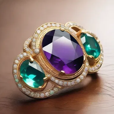 According to ancient Greek mythology, the gemstone represented the tears of the gods and had mystical properties.
