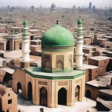 The urban neighborhood had a diverse range of religious institutions, including mosques, churches, and synagogues.