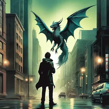 The urban fantasy novel introduced a world where mythical creatures coexist with humans in a bustling metropolis.
