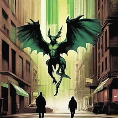 The urban fantasy novel introduced a world where mythical creatures coexist with humans in a bustling metropolis.