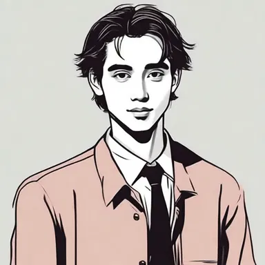 In the novel, the main character is portrayed as an innocuous and kind-hearted individual.