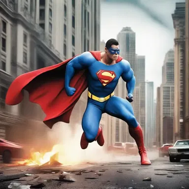 The superhero's innocuous actions saved the city from disaster and protected its citizens.