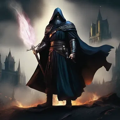 In the fantasy novel, the protagonist must overcome the enmity of the dark sorcerer to save the kingdom.