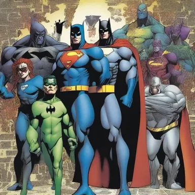 The enmity between the superhero and the supervillain forms the central conflict in the comics series.