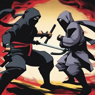 The enmity between the two rival ninja clans reached its climax in a dramatic battle scene, showcasing their deep-seated ill-will towards each other.