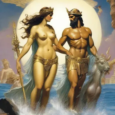 In Greek mythology, the enmity between the goddesses Athena and Poseidon was evident as they competed over who would be the patron deity of Athens, harboring deep-seated ill-will towards each other.